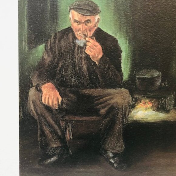 Nicole Le Royer Les Jours Sombres Signed Limited Edition Print –Rustic Farmhouse - Picture 3 of 6